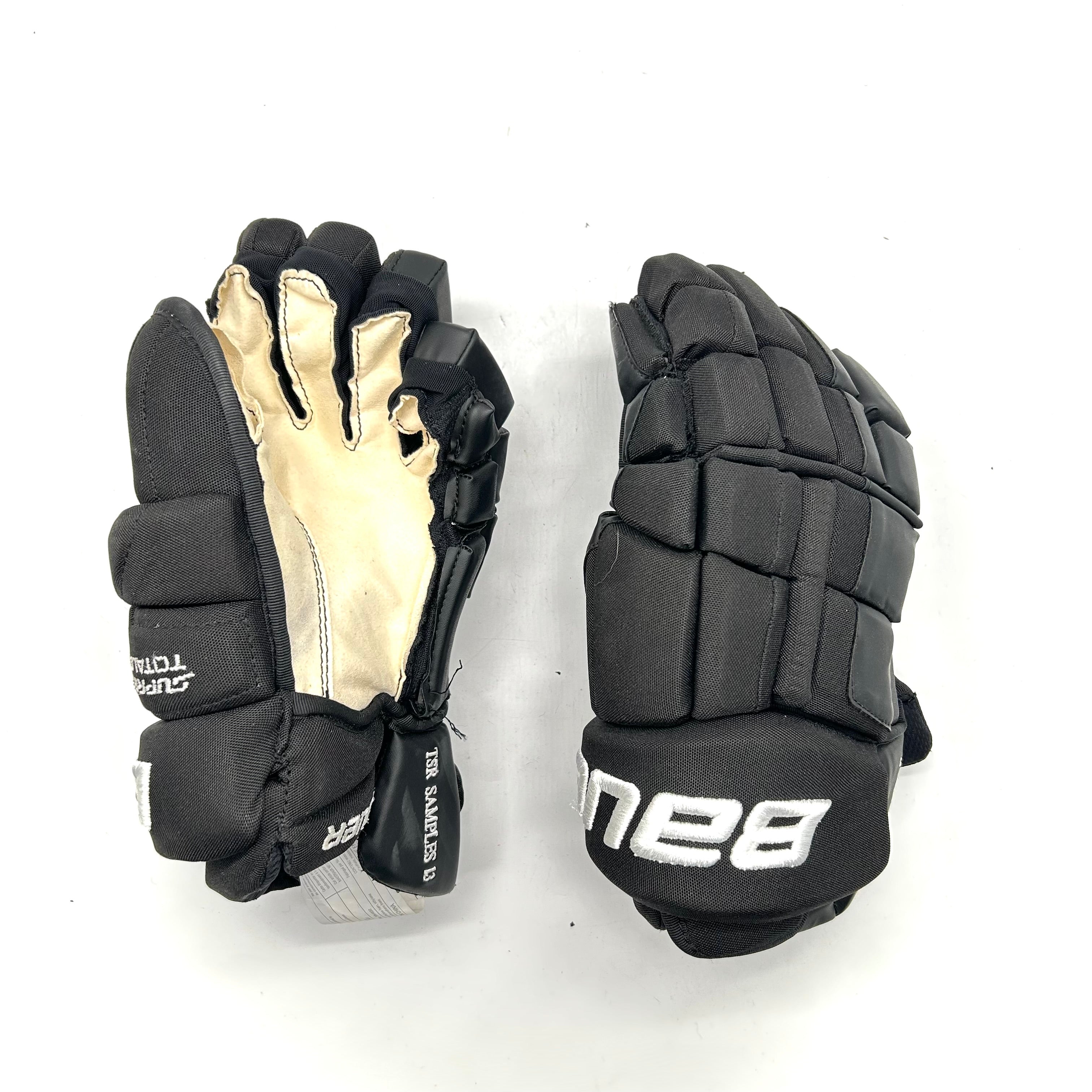 Bauer Supreme TotalOne - Gant de hockey Pro Stock (noir/blanc)